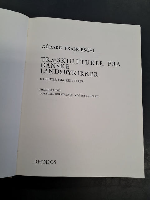 Træskulpturer fra danske landsbykirker af Gérard Franceschi